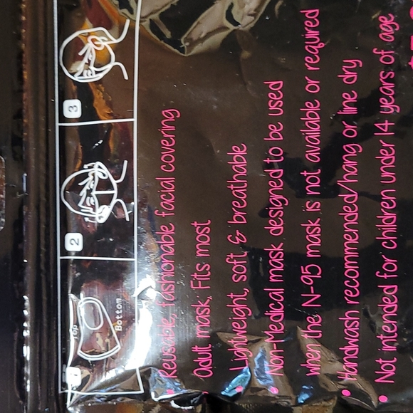 😷Adult Sparkle Mask - Picture 3 of 4